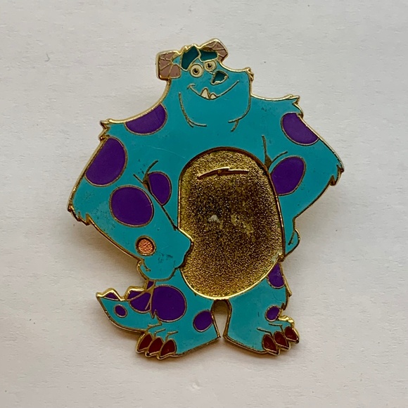 Vintage Disney Parks Pin Trading Pixar Monsters Inc. Sulley 2003 Lapel Pin - Picture 1 of 9